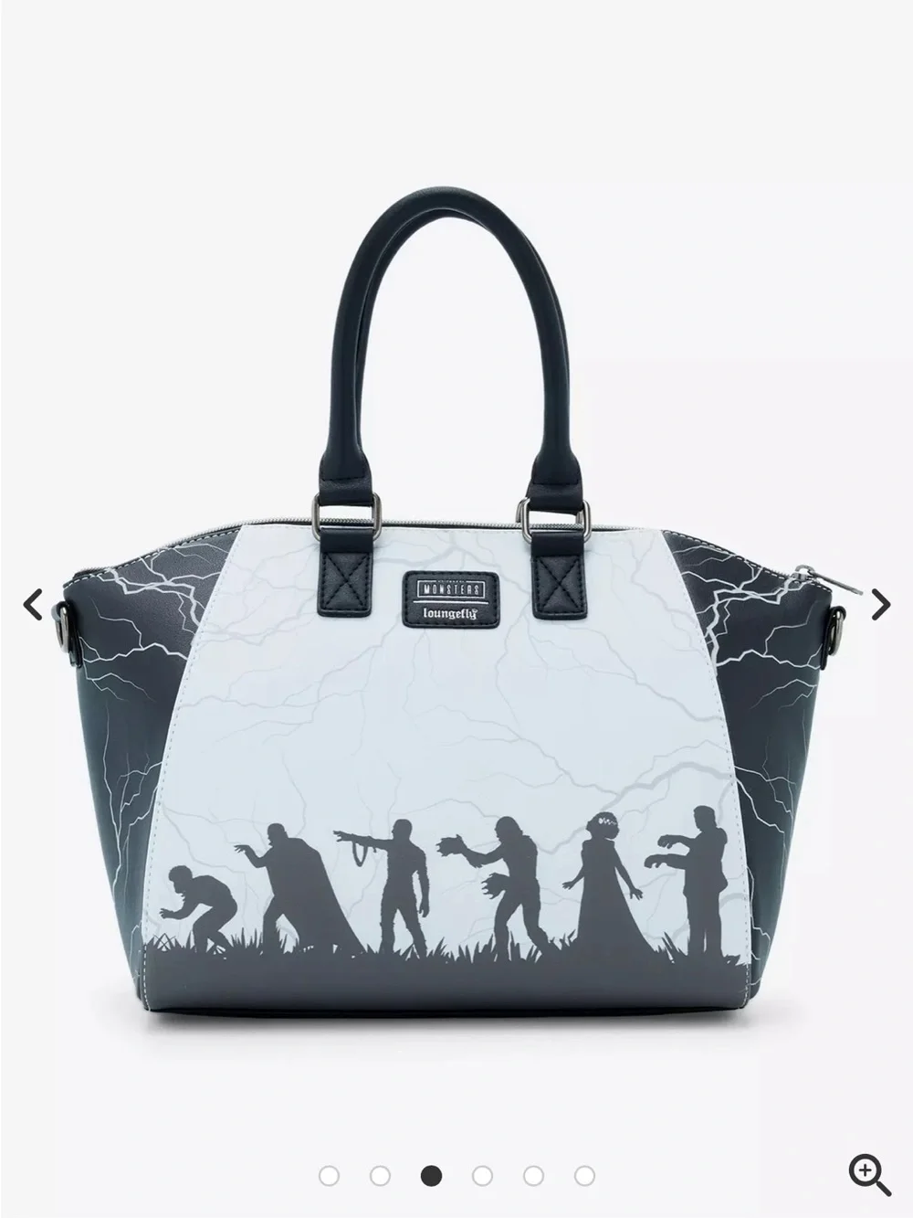 Loungefly Universal Monsters Glow-In-The-Dark Satchel Bag & Wallet